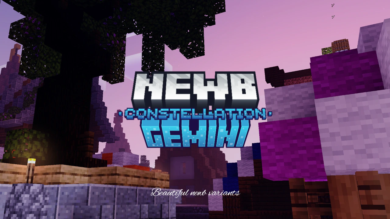 Newb Constellation Gemini Shader (1.21.20+) – MCPE/Bedrock
