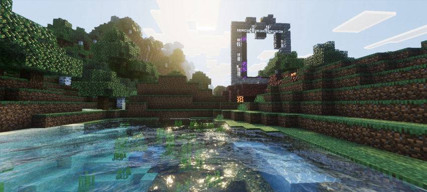 Immersive Visuals Shader (1.21+) – MCPE/Bedrock — screenshot 1