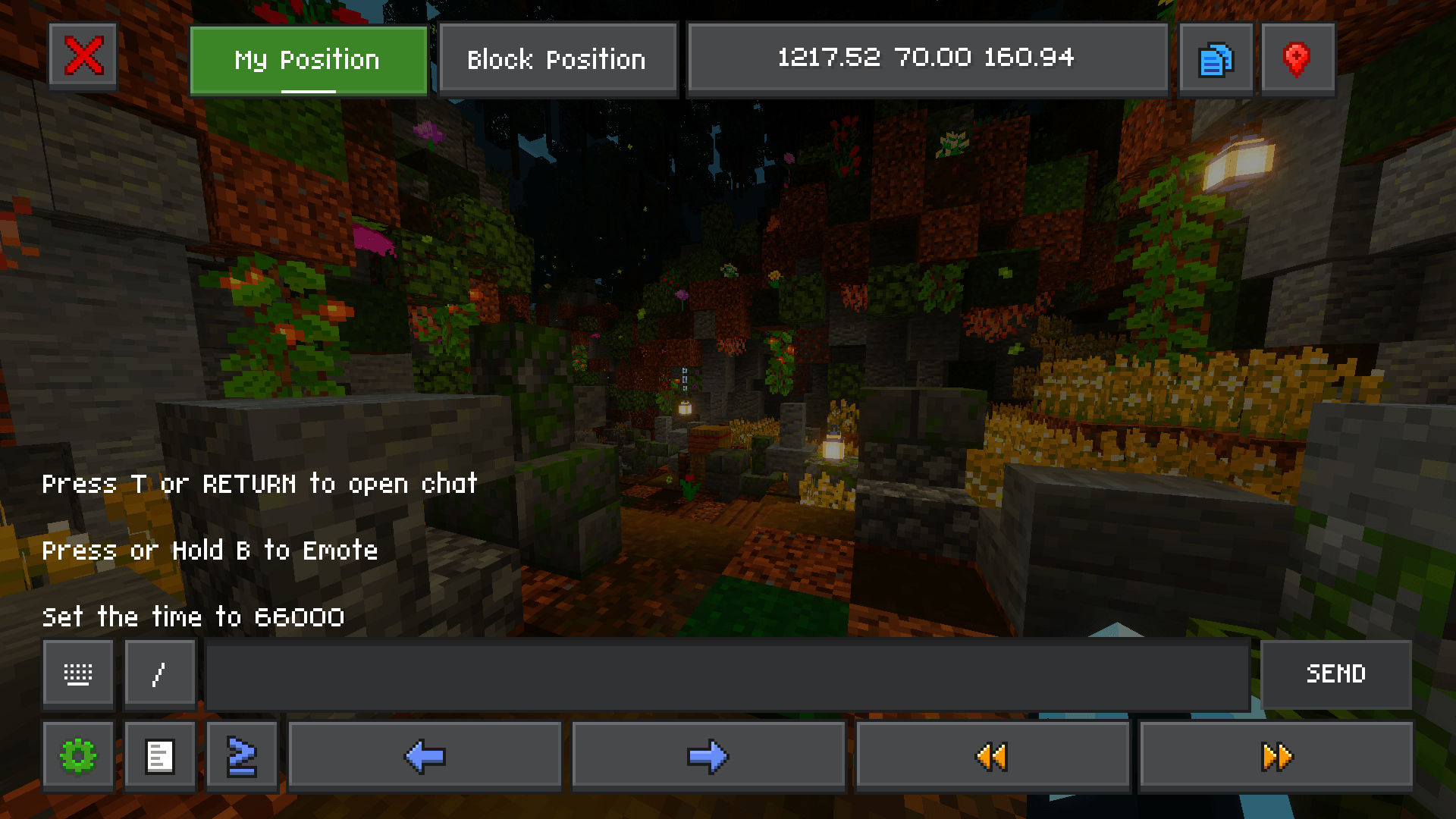 Ultramarine Nightfall Shader (1.26+) – MCPE/Bedrock — screenshot 2