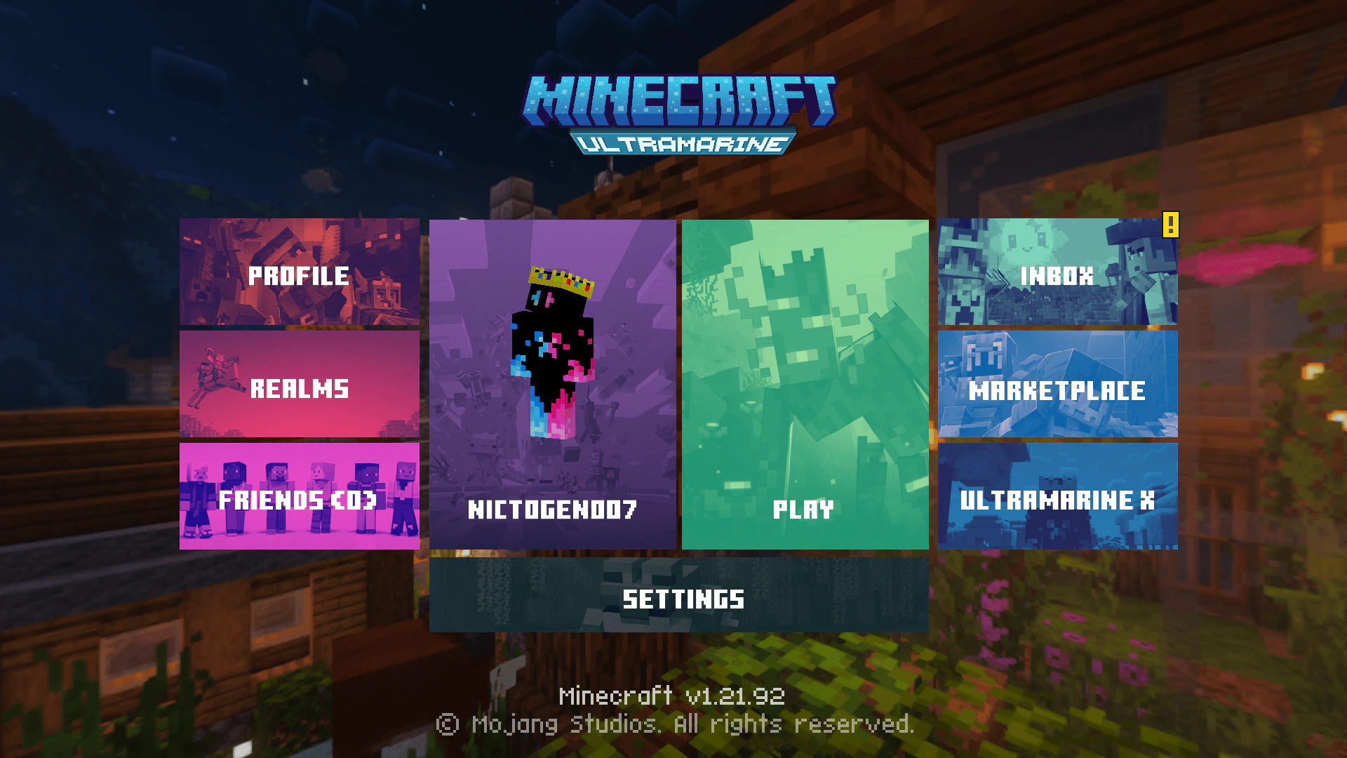 Ultramarine Nightfall Shader (1.26+) – MCPE/Bedrock — screenshot 3