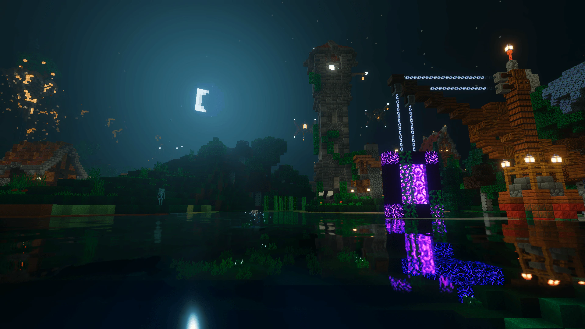 Ultramarine Nightfall Shader (1.26+) – MCPE/Bedrock — screenshot 4