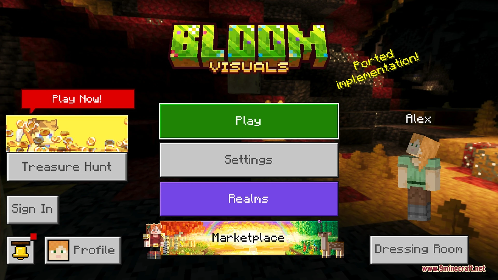 Bloom Visuals Shader (1.21+) – MCPE/Bedrock — screenshot 1