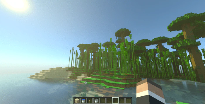 Yummysheep Shader for RTX (26.x, 1.21) – MCPE/Bedrock — screenshot 2
