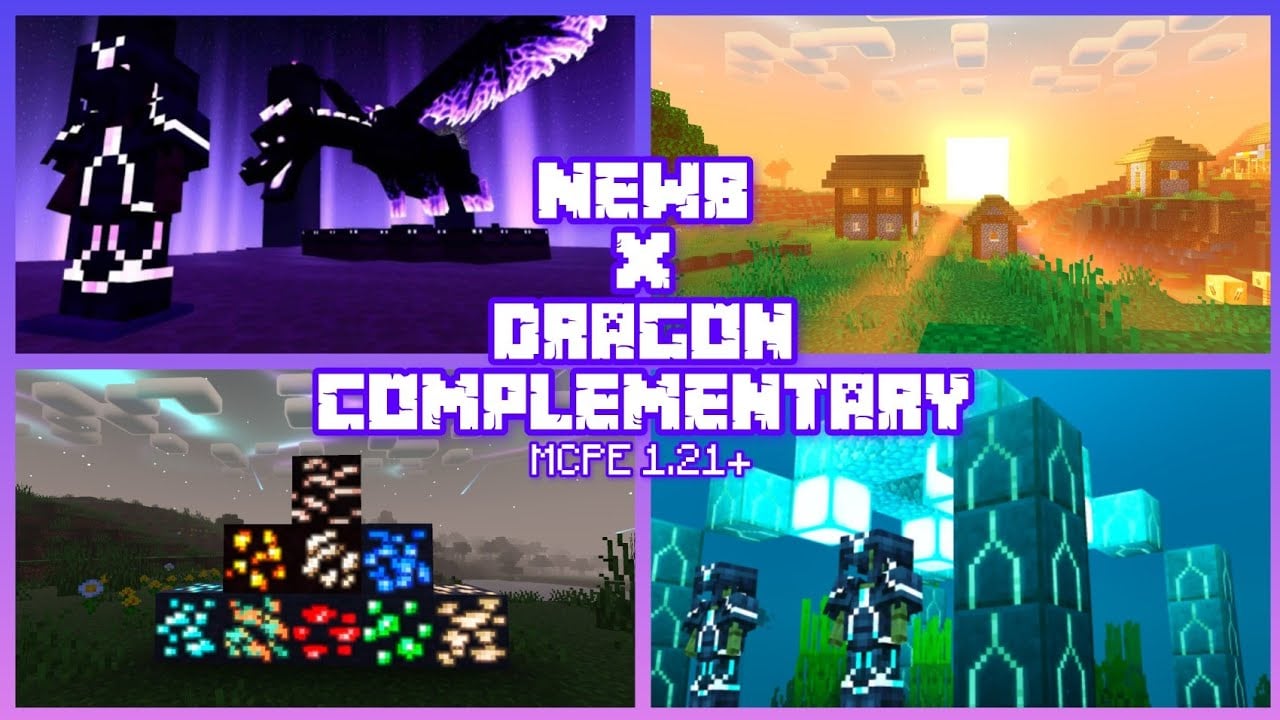 Newb X Dragon Shader (1.26+) – MCPE/Bedrock