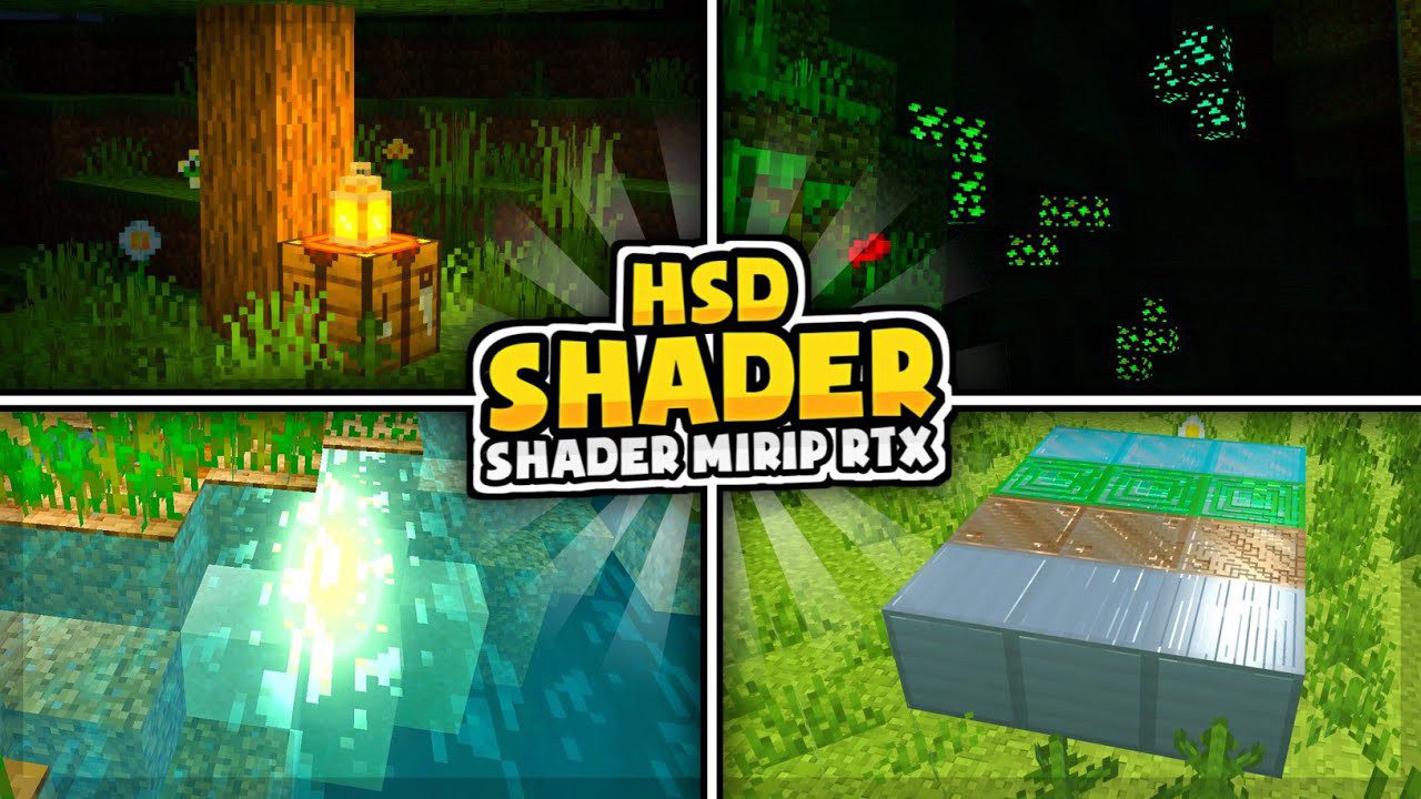 HSD Shader (1.21+) – RTX on MCPE/Bedrock