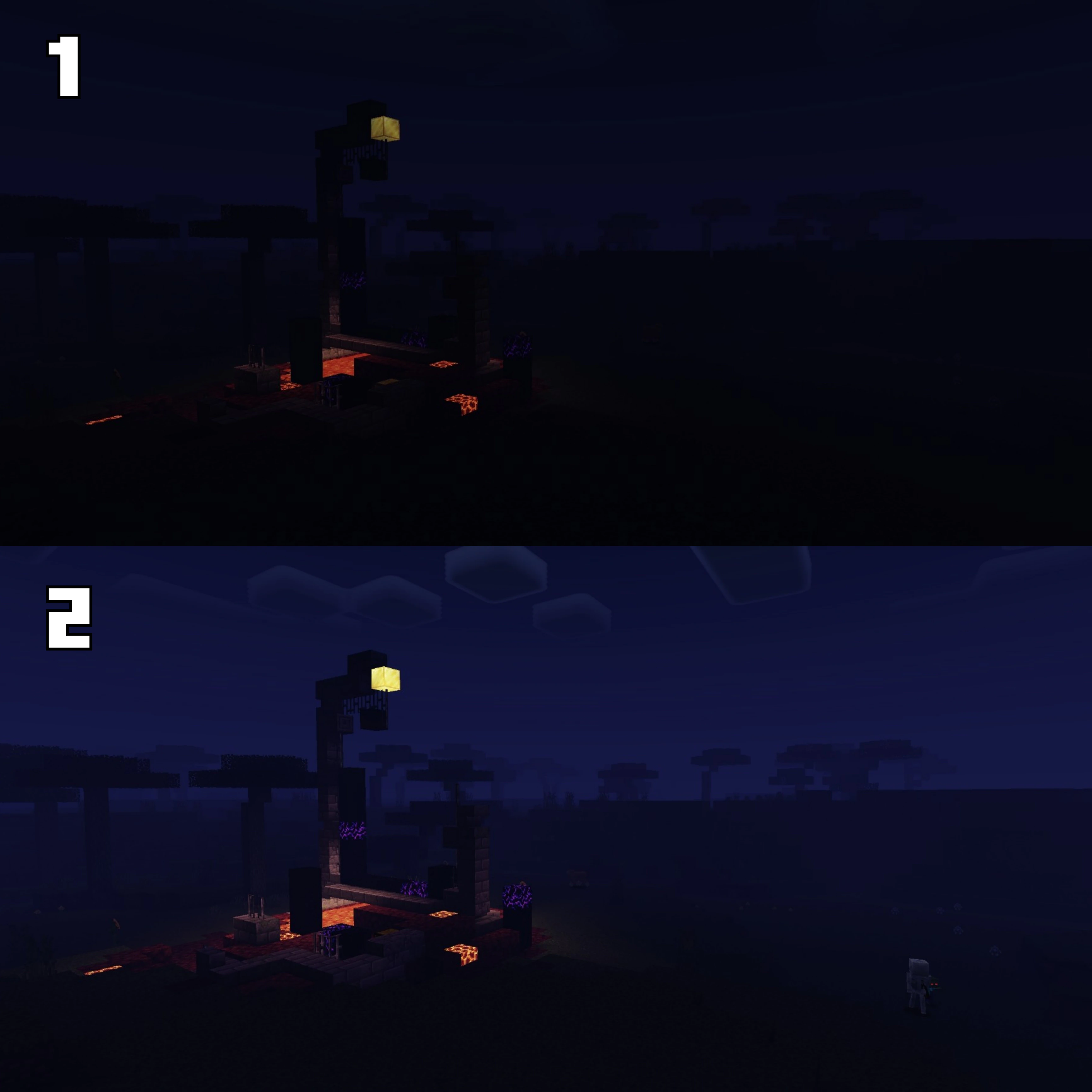 Dark Fantasy Shader (1.21.20+) – MCPE/Bedrock — screenshot 8