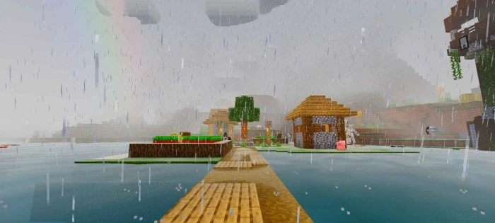 Newb X Gold Shader (1.26+) – MCPE/Bedrock — screenshot 4