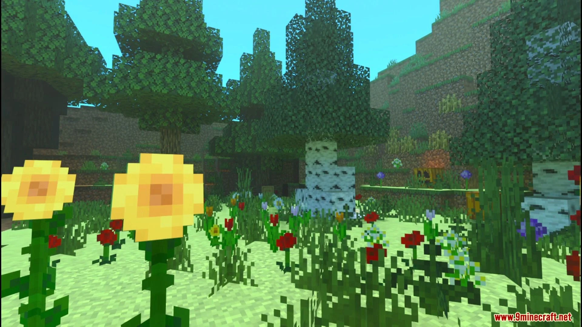 Pure Vanilla RTX Shaders (1.26+) – Default Textures on Ray Tracing — screenshot 6
