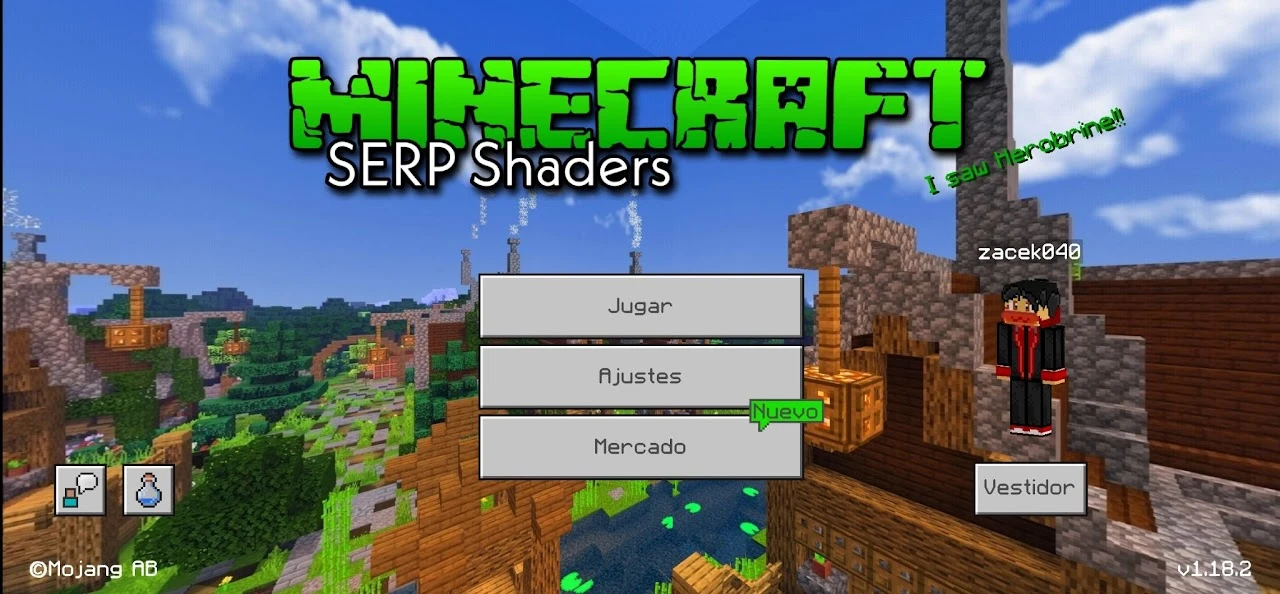 SERP Shaders (1.26+) – No Lag, For 1GB Ram Android — screenshot 3