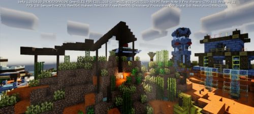 Harmony Voxel Deferred Shader (1.20) – MCPE/Bedrock — screenshot 1