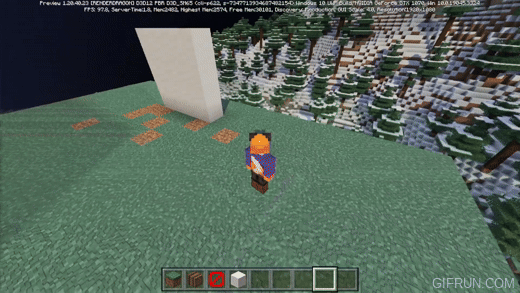 Poggy's First Person Shadow Fix Pack (1.20) – MCPE/Bedrock — screenshot 1