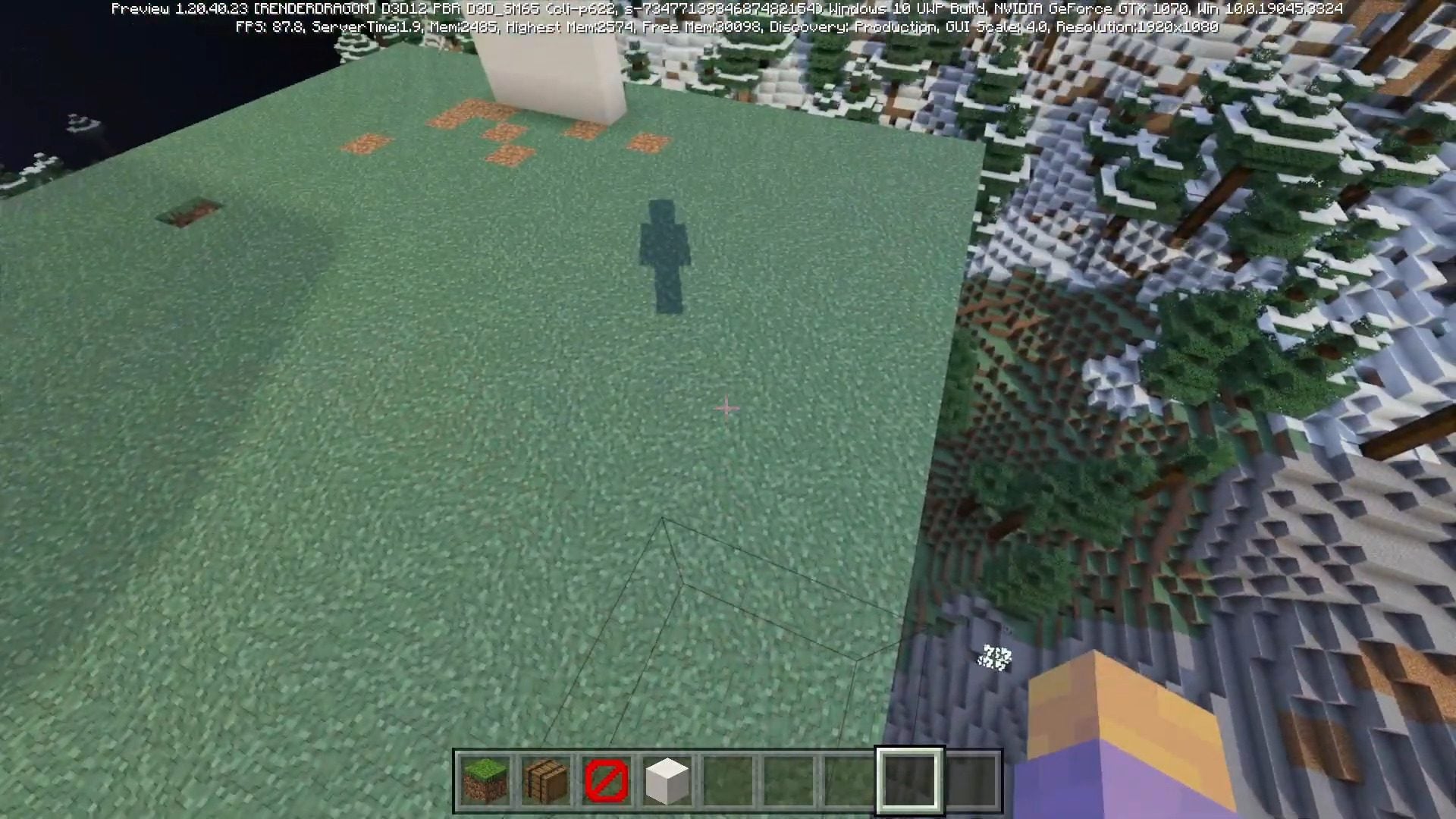 Poggy's First Person Shadow Fix Pack (1.20) – MCPE/Bedrock — screenshot 5