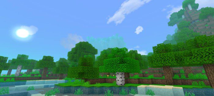 Blue Graphics Shader (1.26+) – Render Dragon Support — screenshot 1