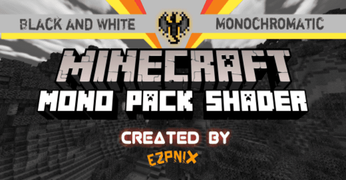 Mono Pack Shader (1.26+) – RenderDragon Compatibility