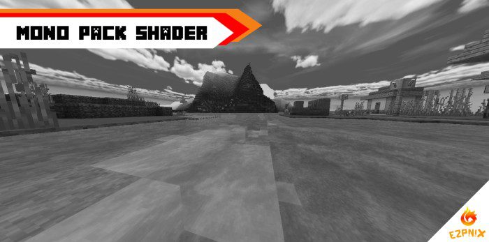 Mono Pack Shader (1.26+) – RenderDragon Compatibility — screenshot 1