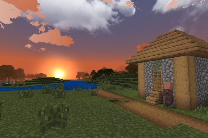 HD Vanilla Shaders (1.26+) – FPS Friendly for RenderDragon — screenshot 1