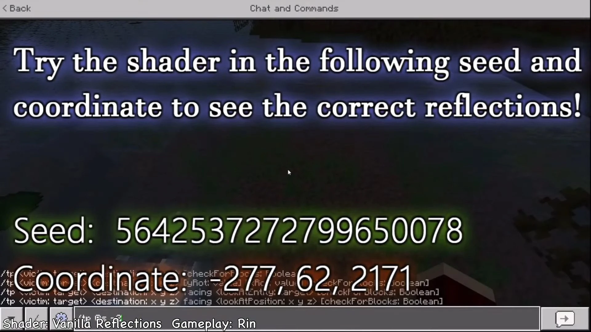 Reflective Vanilla Shader (1.19) – Android & Window 10 — screenshot 2