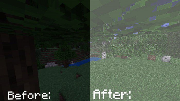 Gamma Brightness Resource Pack (1.19) – Support Render Dragon — screenshot 2