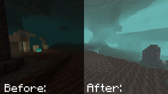 Gamma Brightness Resource Pack (1.19) – Support Render Dragon — screenshot 3