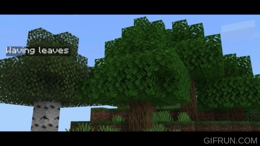Waving Leaves & Water Shader (1.18) – MCPE/Bedrock — screenshot 3