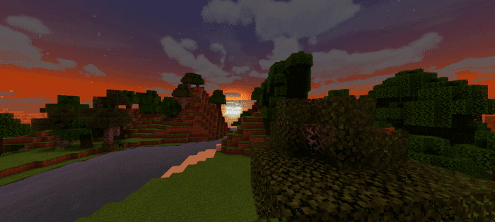 Fused Vanilla Shader VDark (1.18) – MCPE/Bedrock — screenshot 8