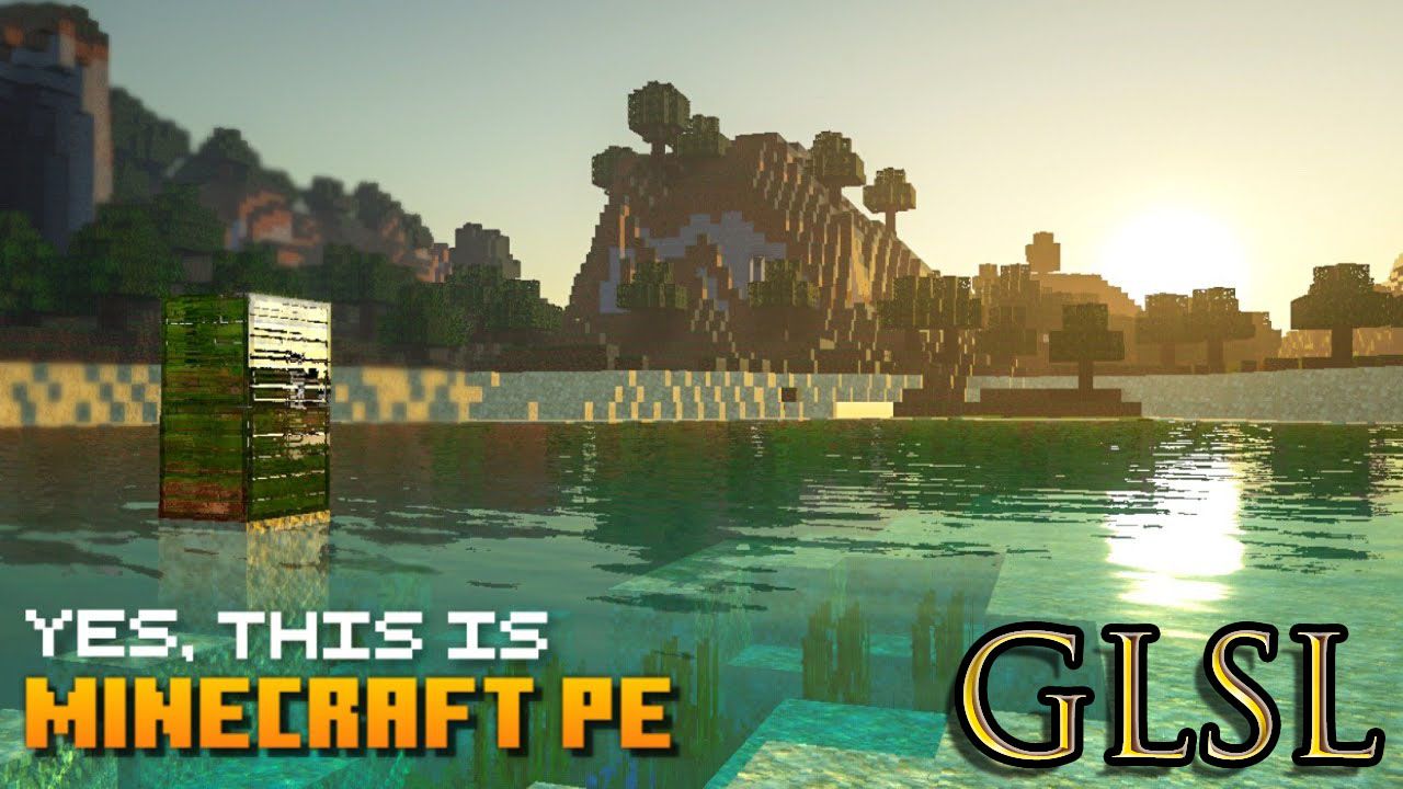 GLSL PE Shader (1.18) – Most Realistic Bedrock Shaders