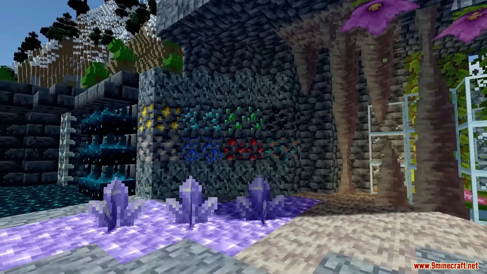 Musk Rose Shader (1.19, 1.18) – Ultra Shaders for Render Dragon — screenshot 3