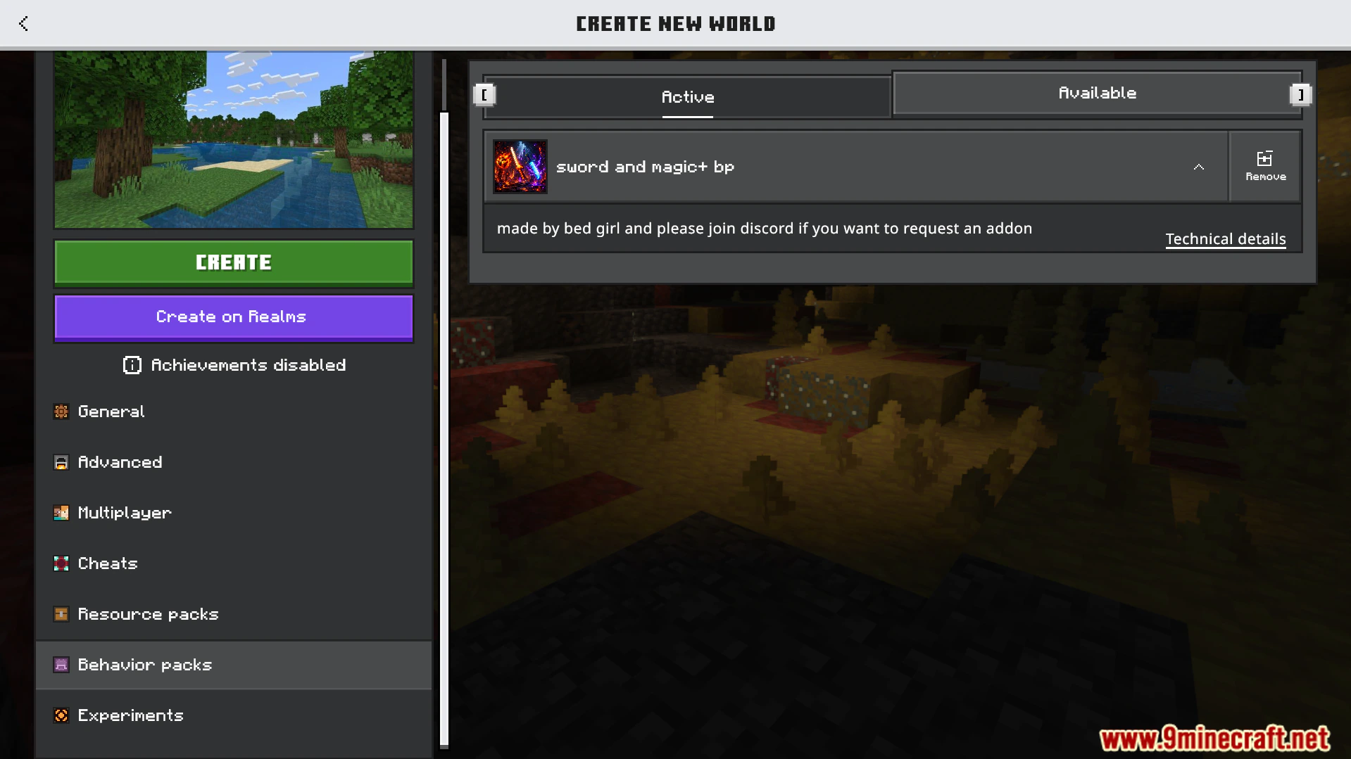 Sword And Magic Addon (26.x, 1.21) – Wield Magical Swords And Cast Powerful Spells — screenshot 1