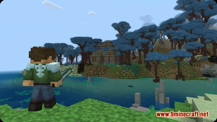 Hiwoods 2 Addon (1.19) – MCPE/Bedrock Mod — screenshot 1
