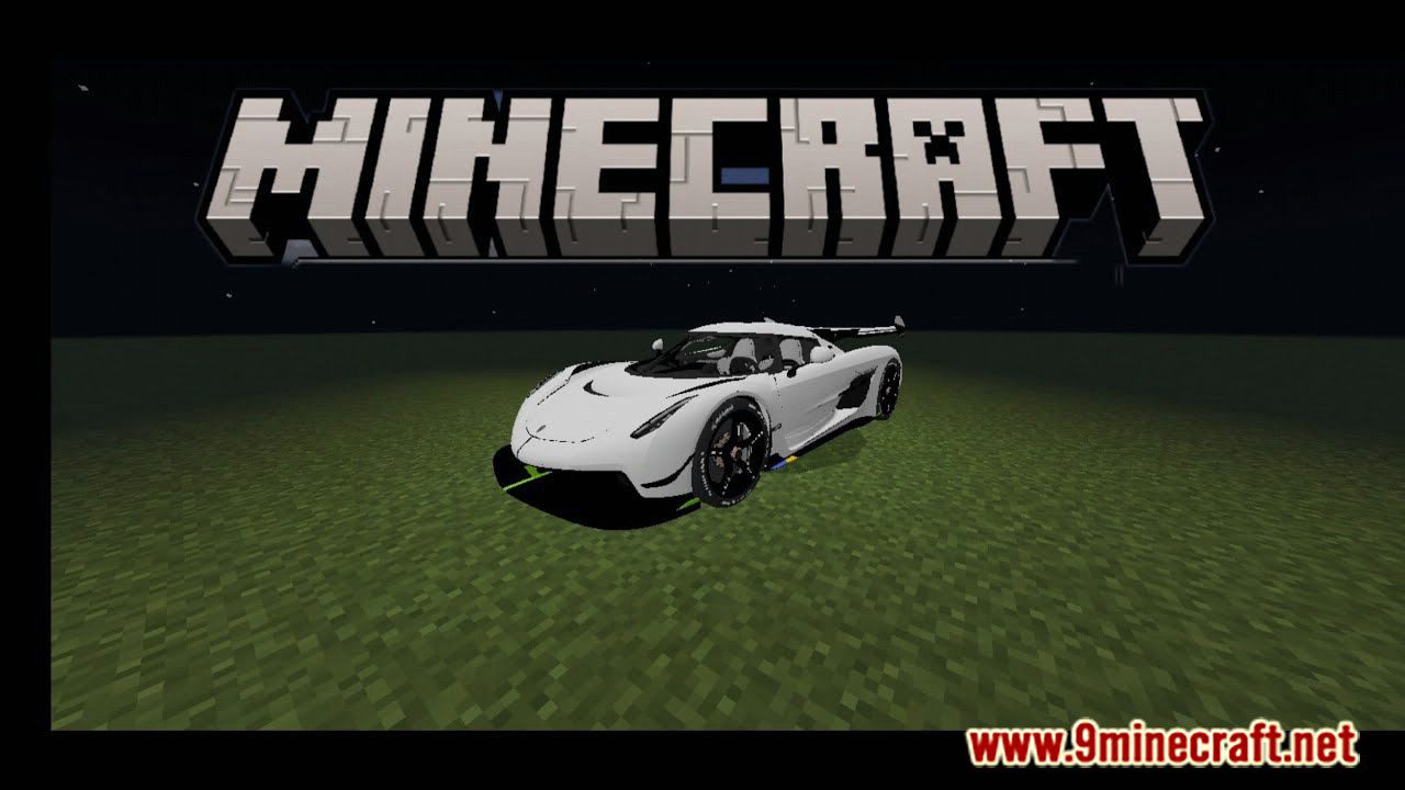 Koenigsegg Jesko Addon (1.19, 1.18) – MCPE/Bedrock Mod