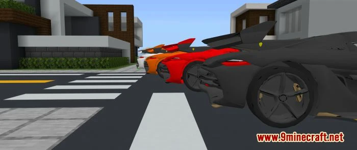 Koenigsegg Jesko Addon (1.19, 1.18) – MCPE/Bedrock Mod — screenshot 5