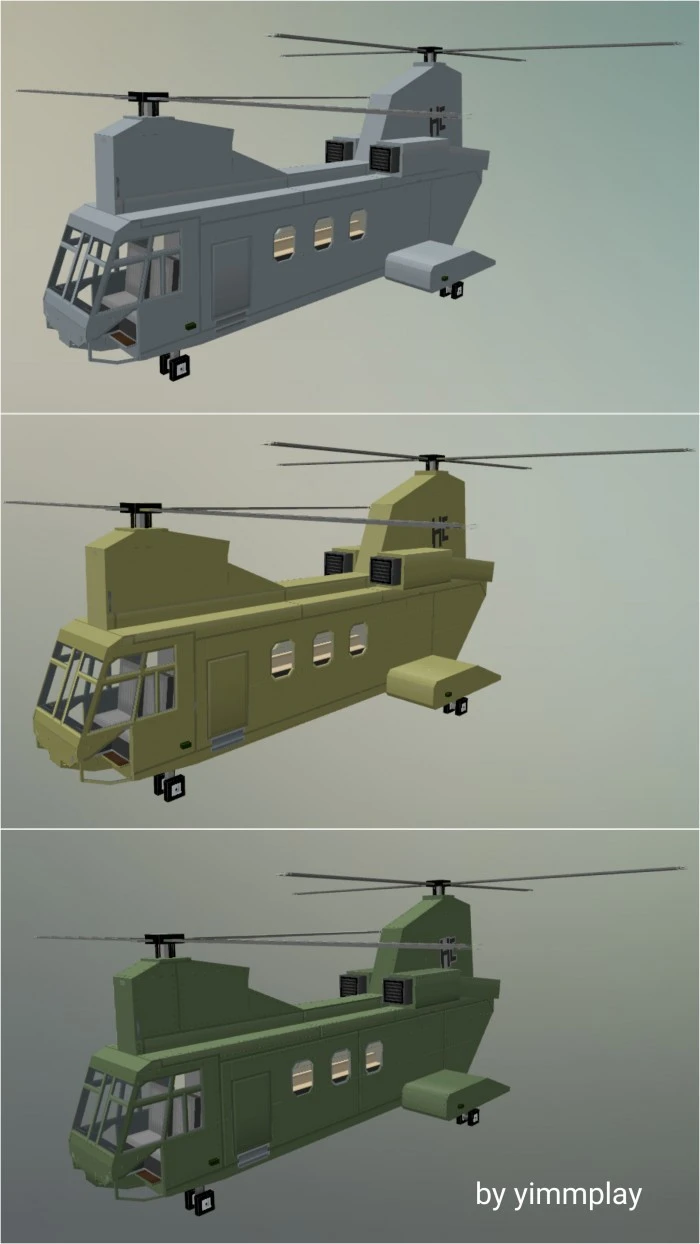 Survival Helicopters Addon (1.19, 1.18) for MCPE/Bedrock Edition — screenshot 6
