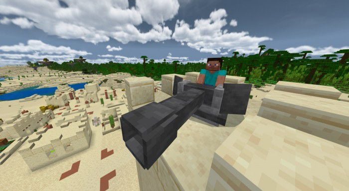 Controllable Cannons Addon (1.19, 1.18) for MCPE/Bedrock Edition — screenshot 1