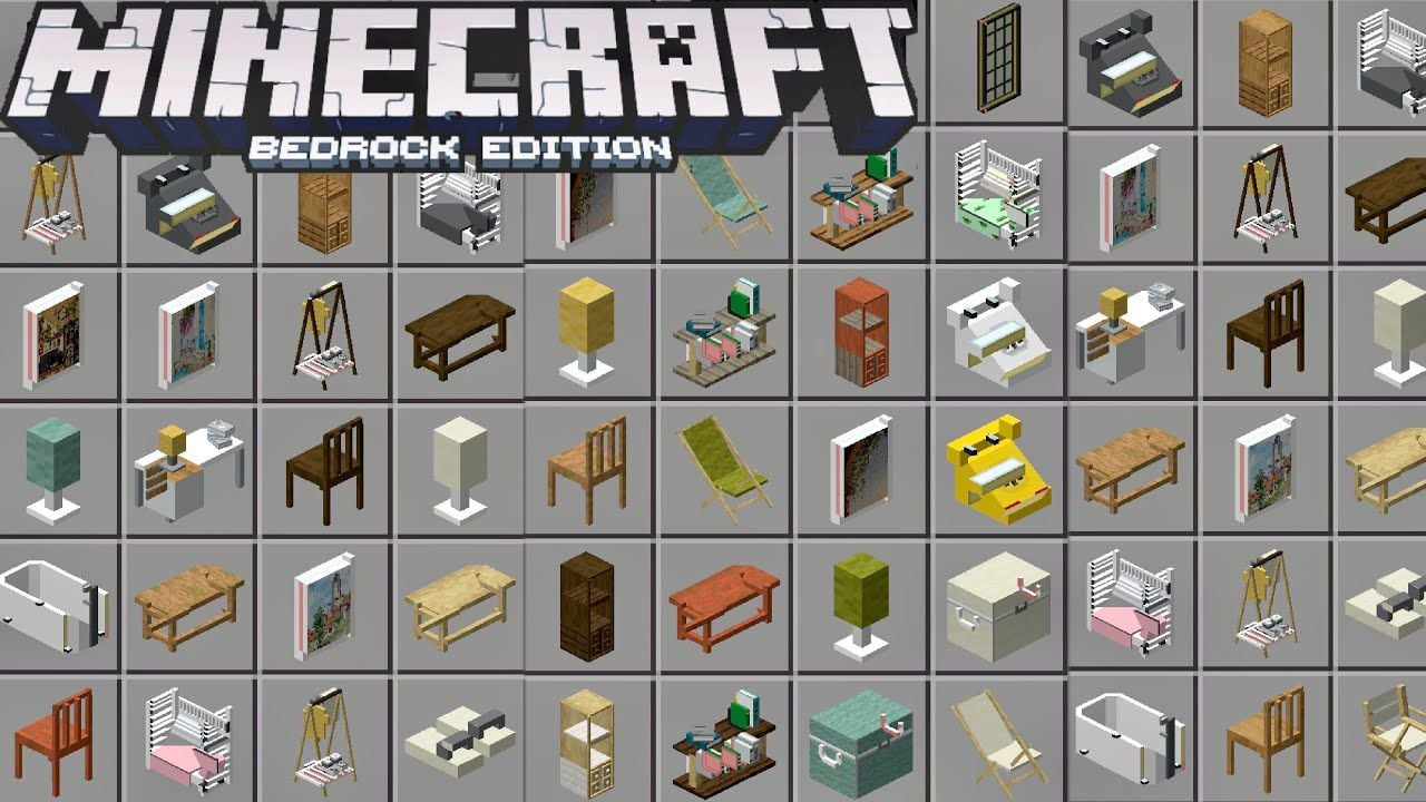 Furniture and Decorations Addon (1.19, 1.18)