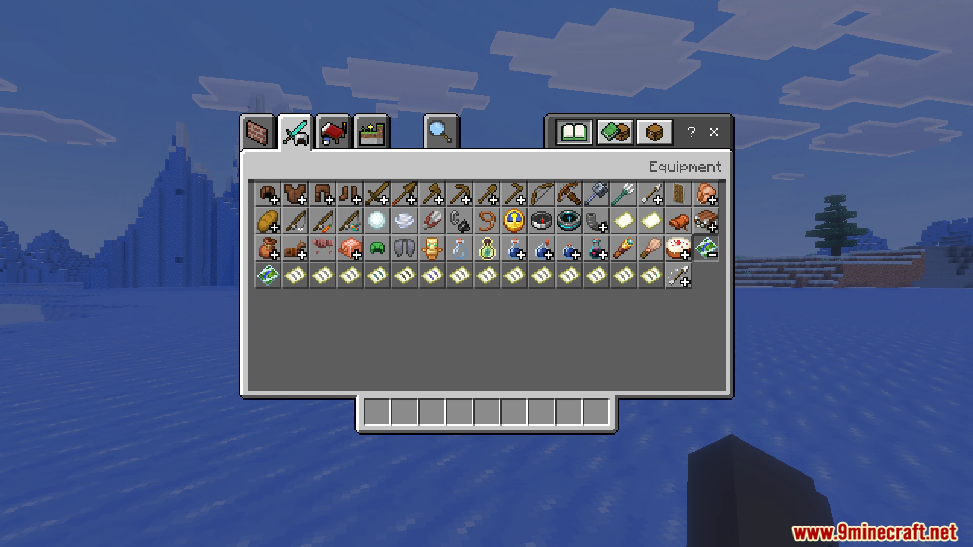 Cheats And Secret Items In The Creative Menu Addon (26.x, 1.21) – MCPE/Bedrock — screenshot 2