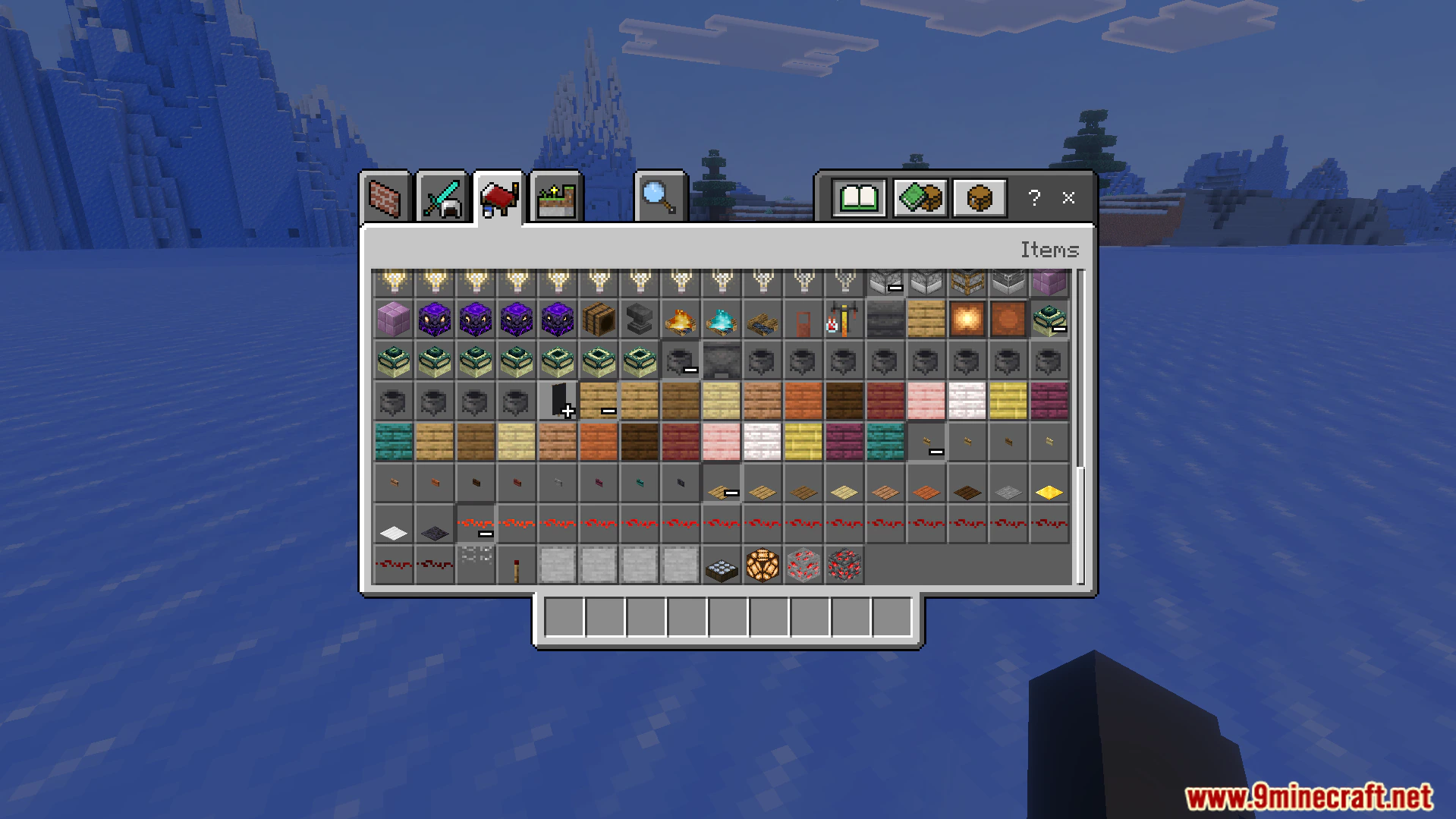 Cheats And Secret Items In The Creative Menu Addon (26.x, 1.21) – MCPE/Bedrock — screenshot 4