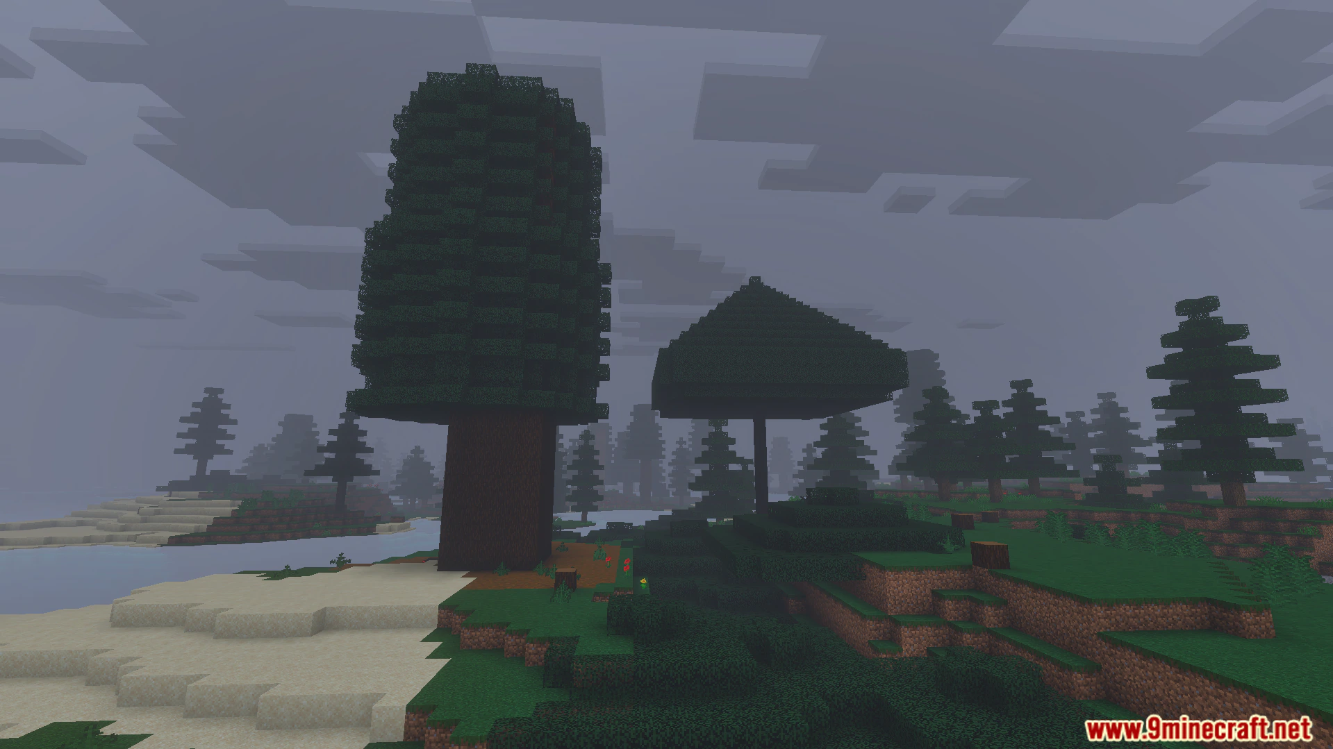 Horror Environment Addon (26.x, 1.21) – Face Deep Fog And The Terrifying Peeker Boss — screenshot 2