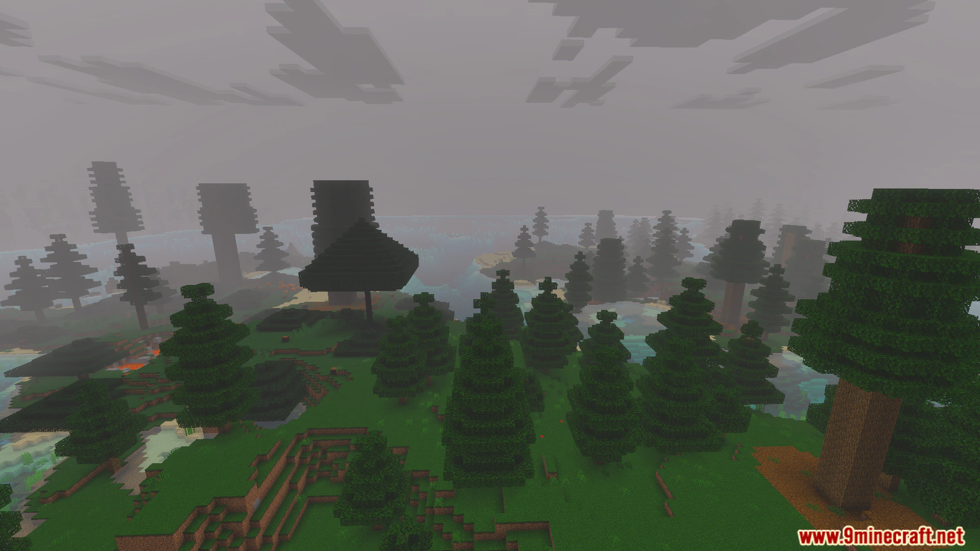 Horror Environment Addon (26.x, 1.21) – Face Deep Fog And The Terrifying Peeker Boss — screenshot 3