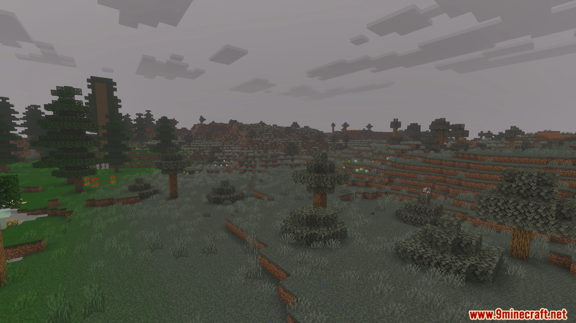 Horror Environment Addon (26.x, 1.21) – Face Deep Fog And The Terrifying Peeker Boss — screenshot 4
