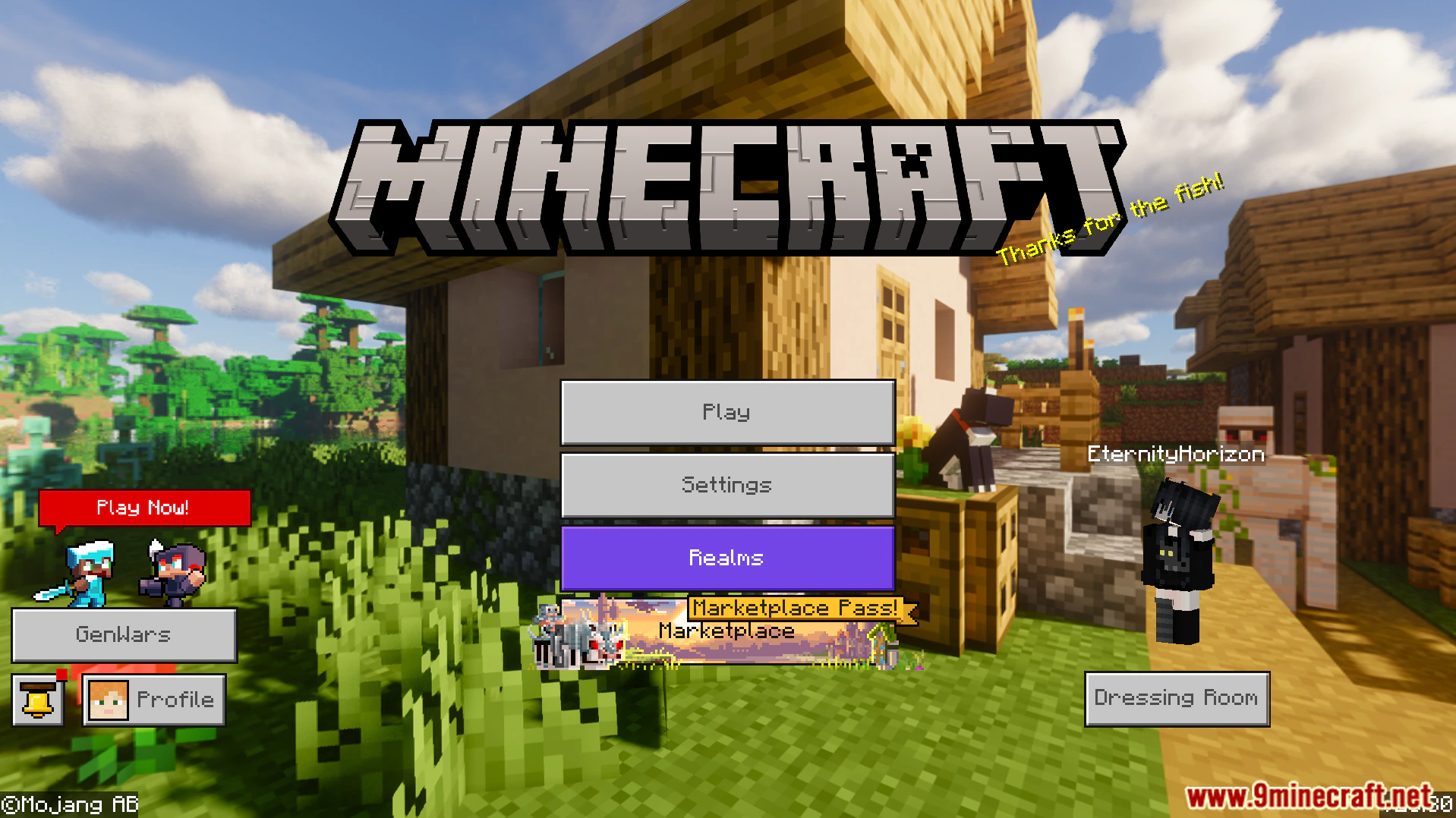 Many Versions Panorama With Shaders Texture Pack (26.x, 1.21) – Shaded Main Menu Panoramas — screenshot 7