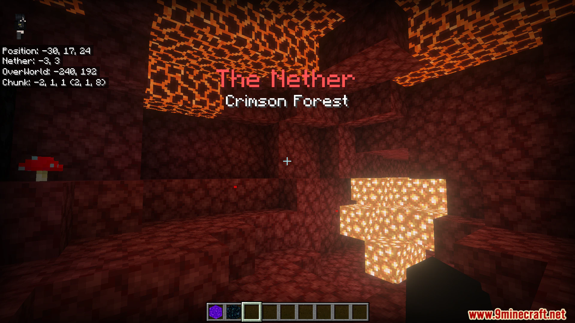 Coordinates Plus Texture Pack (26.x) – Track Chunk And Nether Coordinates On Screen — screenshot 5