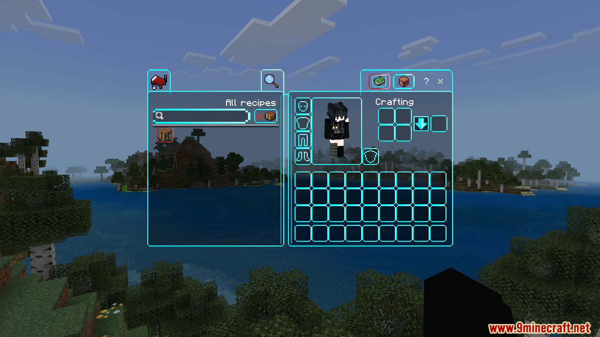 Neqs Clean UI Texture Pack (26.x, 1.21) – Modern Interface Design For Bedrock — screenshot 3