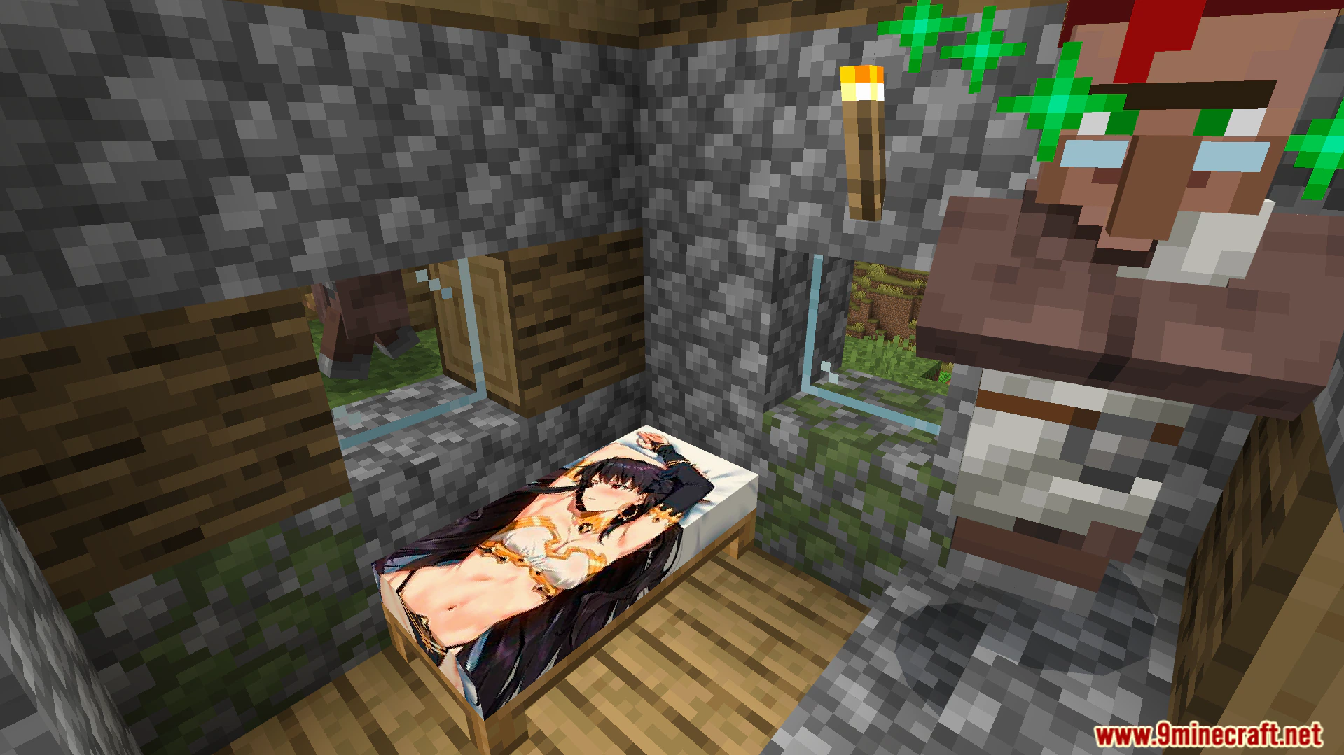 Waifu Anime Beds Texture Pack (26.x) – Custom Anime Character Bed Designs — screenshot 2