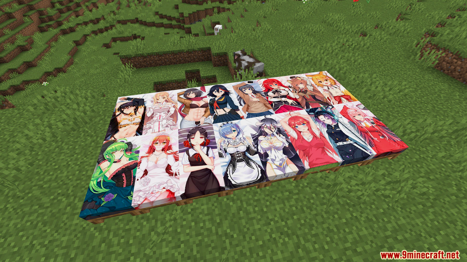 Waifu Anime Beds Texture Pack (26.x) – Custom Anime Character Bed Designs — screenshot 4
