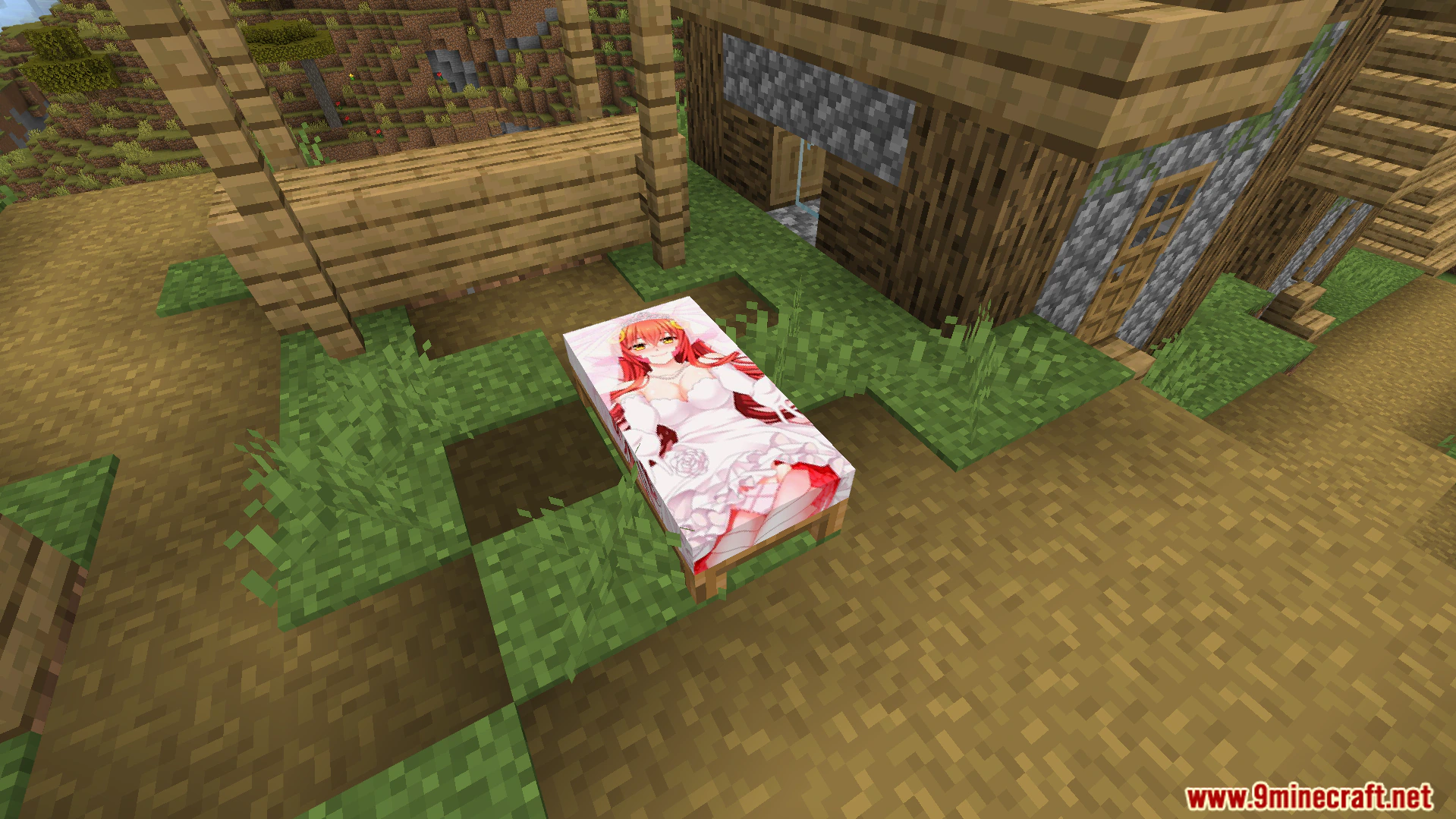 Waifu Anime Beds Texture Pack (26.x) – Custom Anime Character Bed Designs — screenshot 7