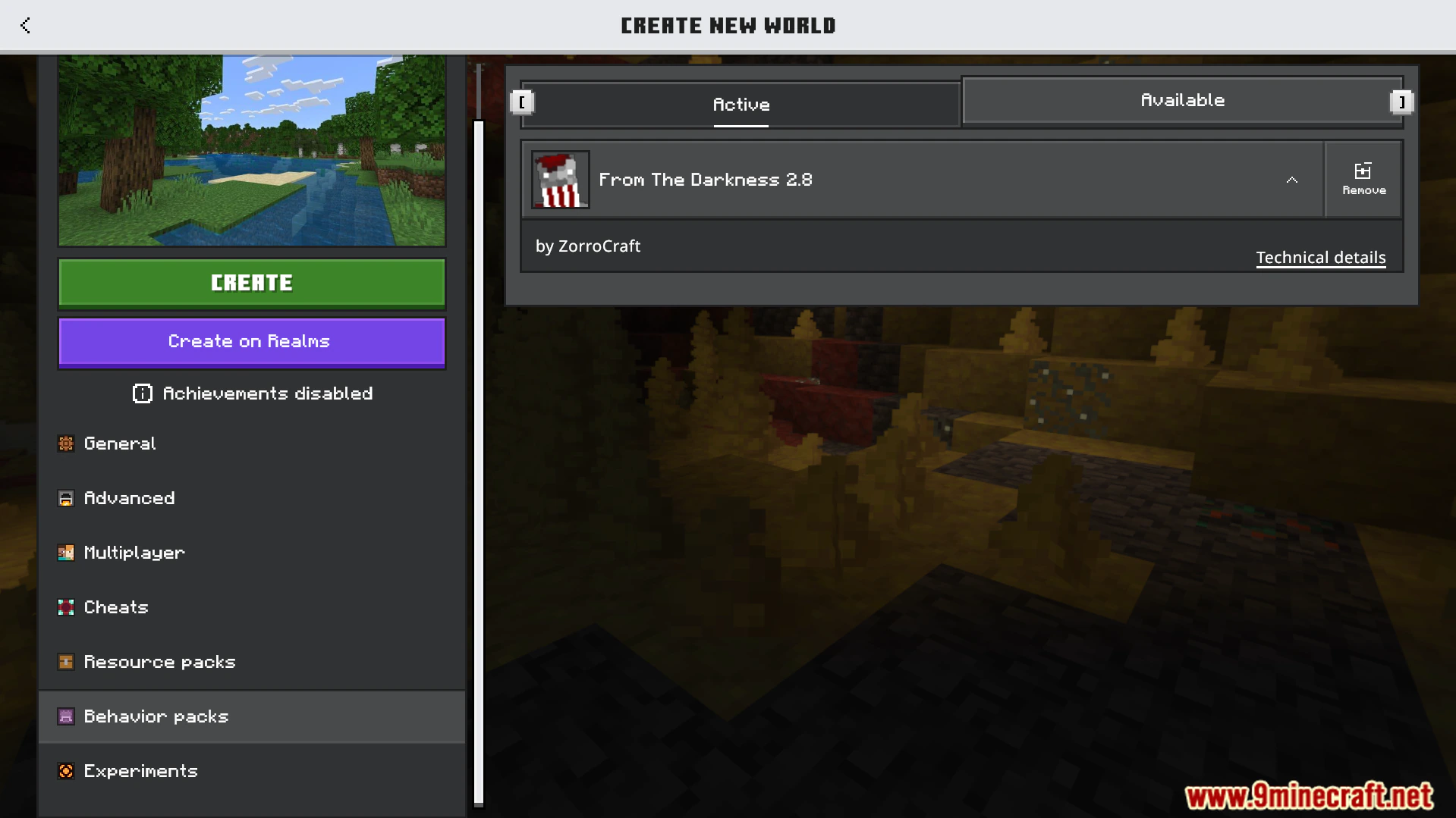 From the Darkness Modpack Addon (26.x, 1.21) – Survive A Sunless World Of Scary Monsters — screenshot 1