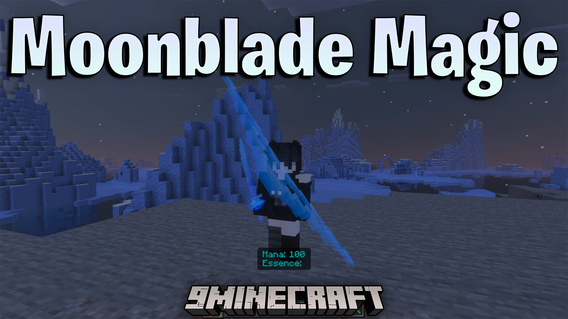 Moonblade Magic Addon (26.x, 1.21) – Cast Powerful Magic Slashes And Summon Giant Blades
