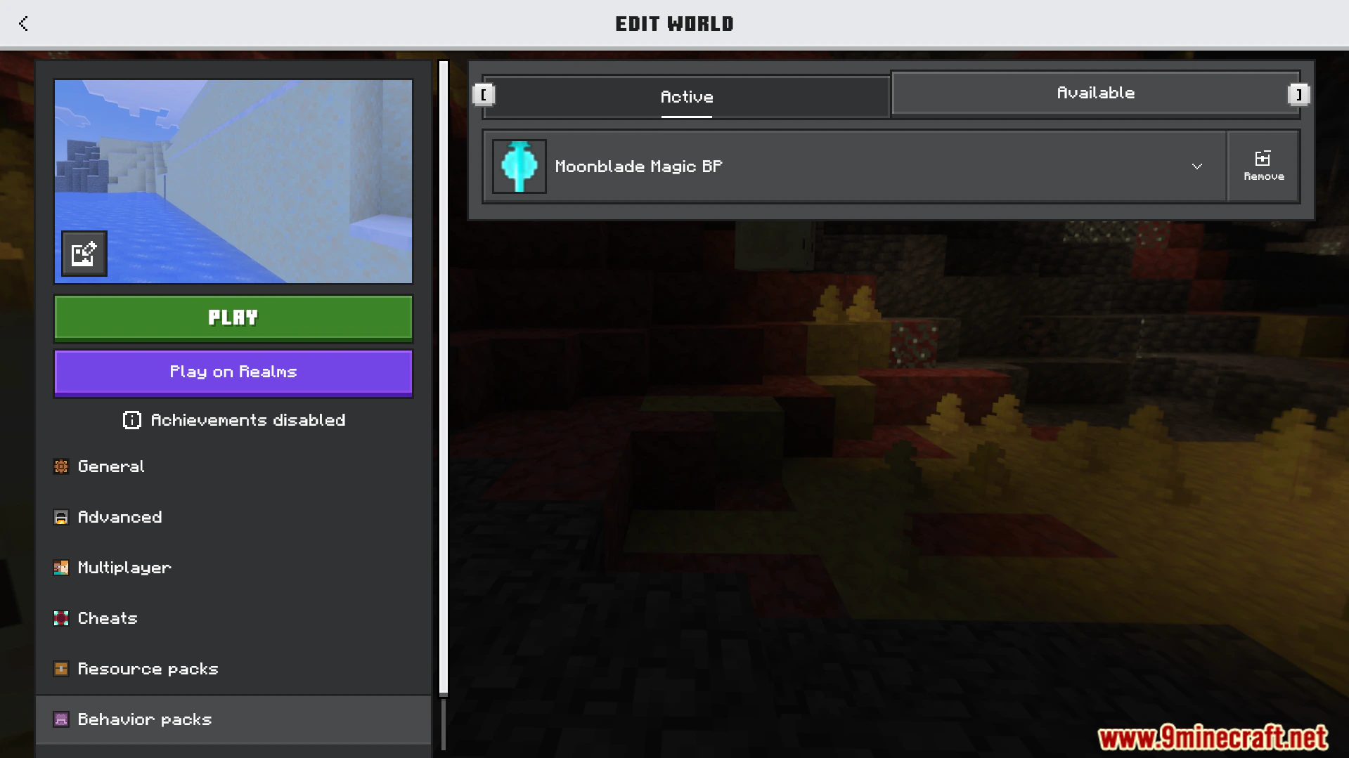 Moonblade Magic Addon (26.x, 1.21) – Cast Powerful Magic Slashes And Summon Giant Blades — screenshot 1