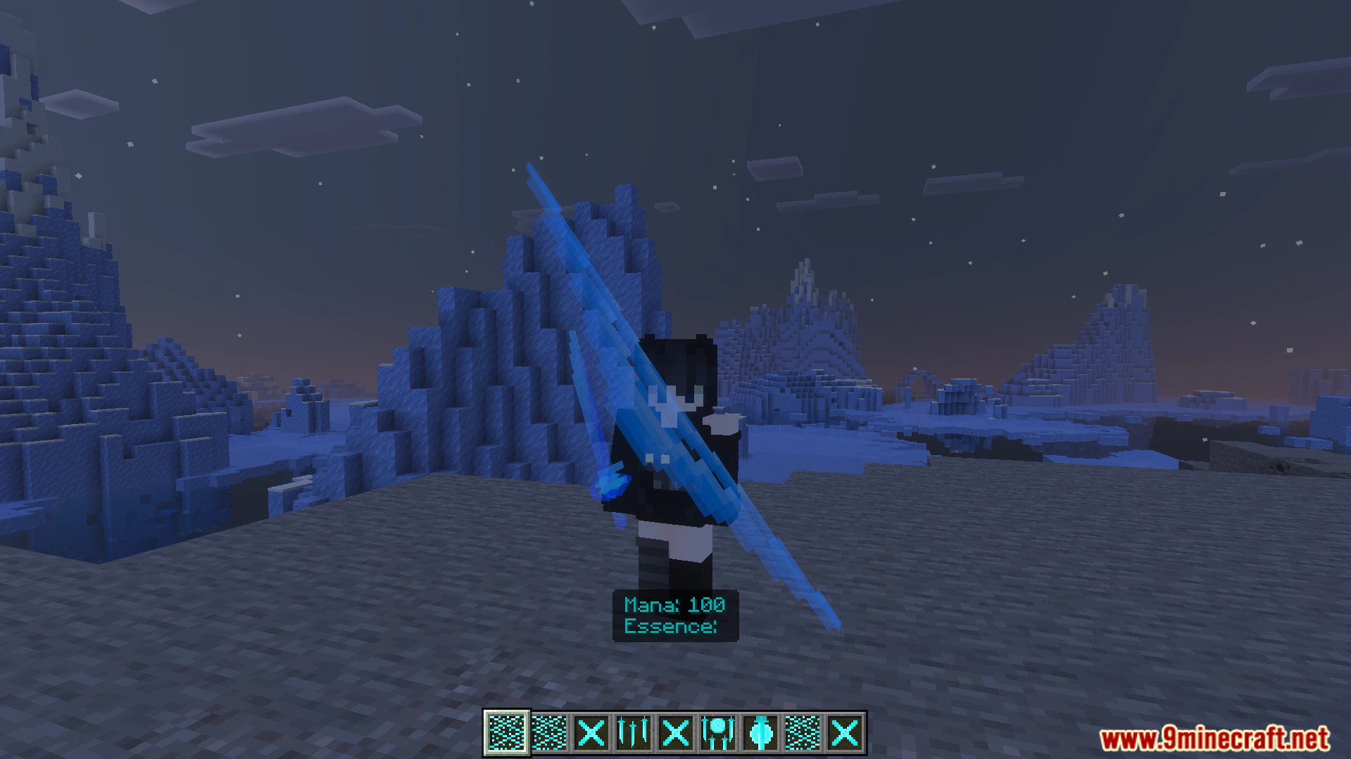 Moonblade Magic Addon (26.x, 1.21) – Cast Powerful Magic Slashes And Summon Giant Blades — screenshot 7