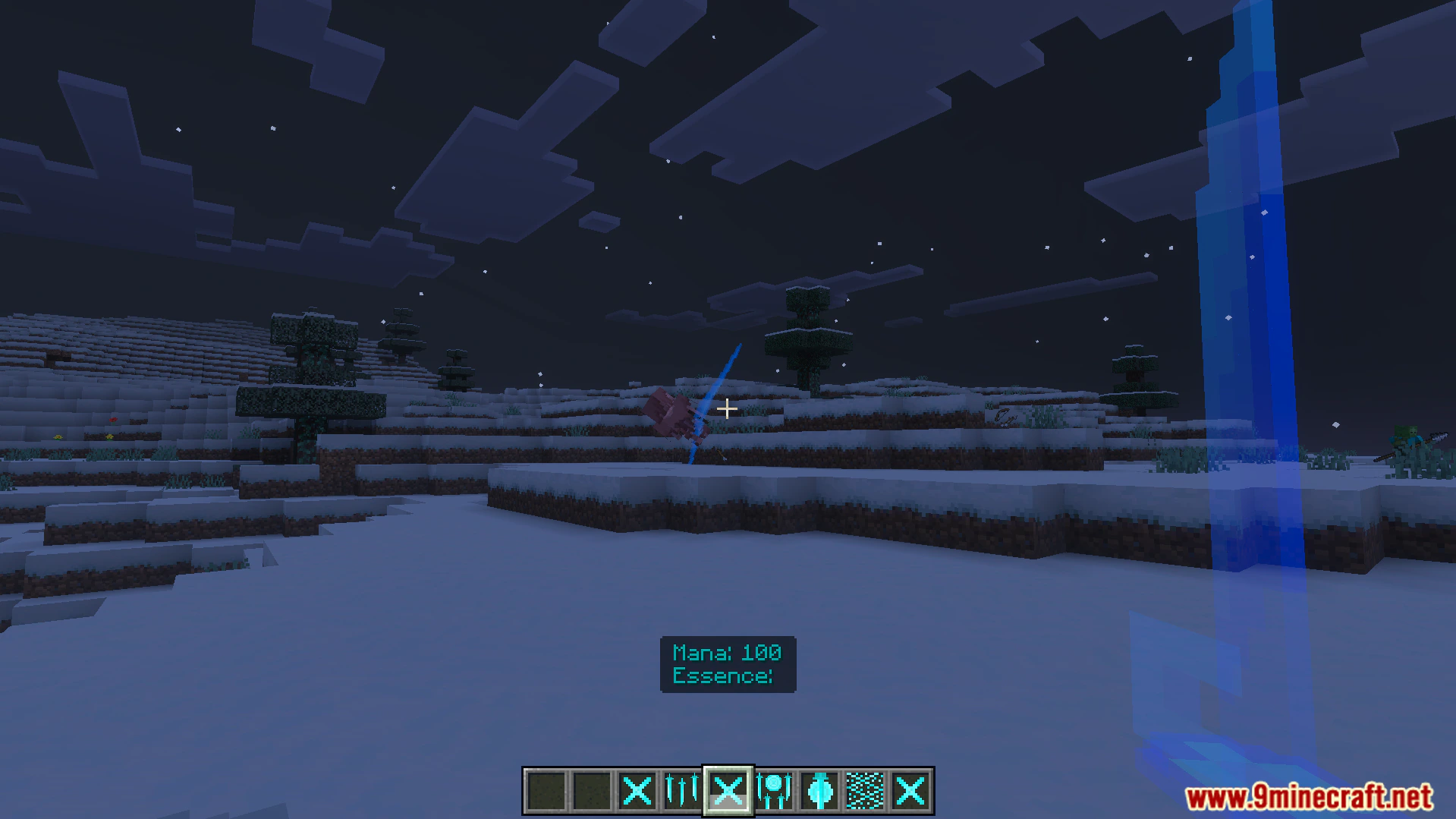 Moonblade Magic Addon (26.x, 1.21) – Cast Powerful Magic Slashes And Summon Giant Blades — screenshot 8